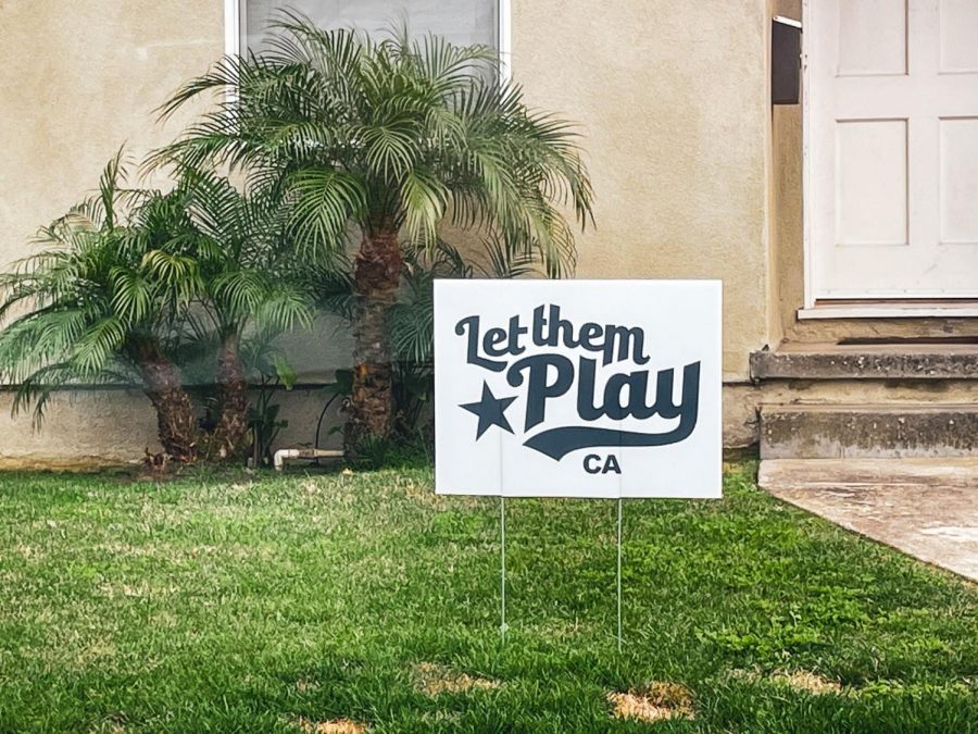 The Let Them Play Coalition is fighting for California sports to reopen with appropriate COVID protocols for the sake of student-athletes’ mental health.
