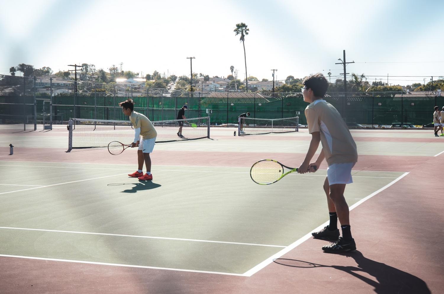 Boys’ Tennis Takes On Peninsula