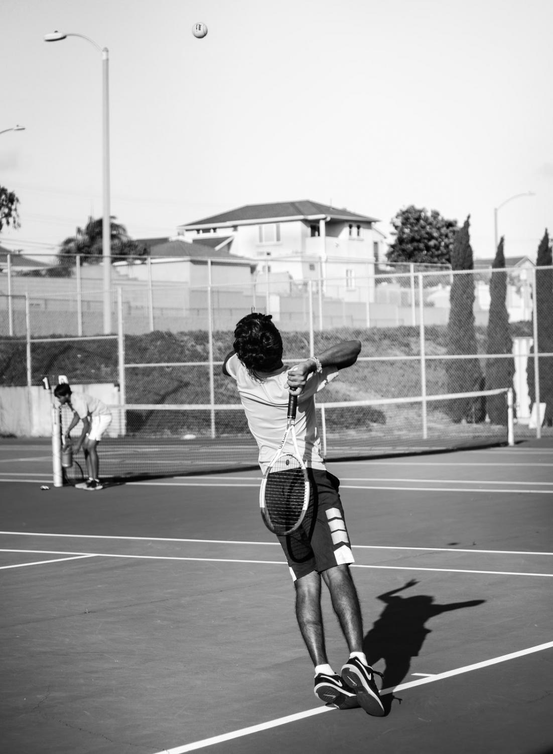 Boys’ Tennis Takes On Peninsula