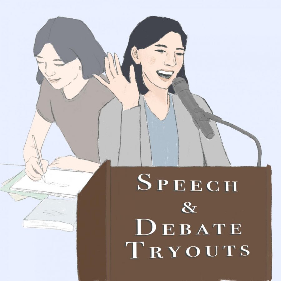 On April 12th-14th, tryouts for West High’s Speech and Debate team were held. Team captain Jana Abulaban (11) expresses what she got out of being a part of the team: “Once I joined, I understood the broader concept of Speech and Debate and really understood what I wanted to gain [from] it: that feeling of being part of a really supportive team...I have learned to publicly speak more and be more confident with it.”