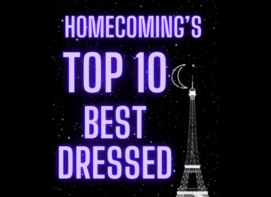 This year’s Homecoming theme was a night in Paris, prompting many students to go all out with their outfits. Lilly Reynolds (12), one nominee for the best dressed at Homecoming, mentioned that she “enjoyed seeing people’s different styles and fits.”
