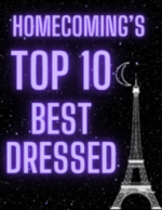 This year’s Homecoming theme was a night in Paris, prompting many students to go all out with their outfits. Lilly Reynolds (12), one nominee for the best dressed at Homecoming, mentioned that she “enjoyed seeing people’s different styles and fits.”