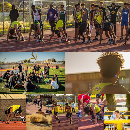 After one year the South Bay Champs Track and Field meet is back, and the athletes sprang into action in all events. The Warriors competed against teams from all over Los Angeles County, and it turned out as a great success with West coming home with 1st place. First time South Bay Champs participant Justin Hernando (9) described how it felt to be at the meet, sharing, “It was really fun for my first time, I liked the environment and everyone was super chill.