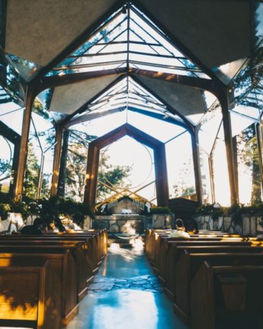 Wayfarers Chapel, also known as “The Glass Church”, is located in Ranchos Palos Verdes, California. It is well known for the organic architecture and prime location on the cliffs above the Pacific Ocean. It looks like the perfect place to spend with your significant other,” expressed Taran Sunkara (11), adding that the chapel “looks like a fantasy.” Surrounded by a lush grassy landscape, majestic redwood trees, and cobblestone walkways that lead  to a breathtaking ocean view, this mystical chapel captures a fairytale-like ambience. 