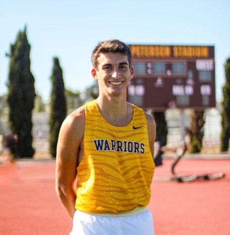 Aaron Cohen (12) is always striving to improve and hone his running skills. When discussing running against the competition, he said, “I’ve always wanted to win. That’s just been my thing.” 