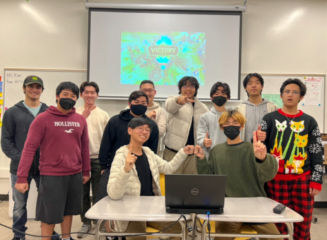 The West Esports team remained undefeated throughout their fall season and took home the California State Championship title. Photo courtesy of Ms. Daisy Kim.