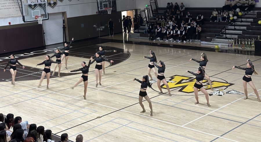 The medium jazz group performed their stellar routine halfway throughout the night. The routine’s complex moves were choreographed by Kristi Smith. 