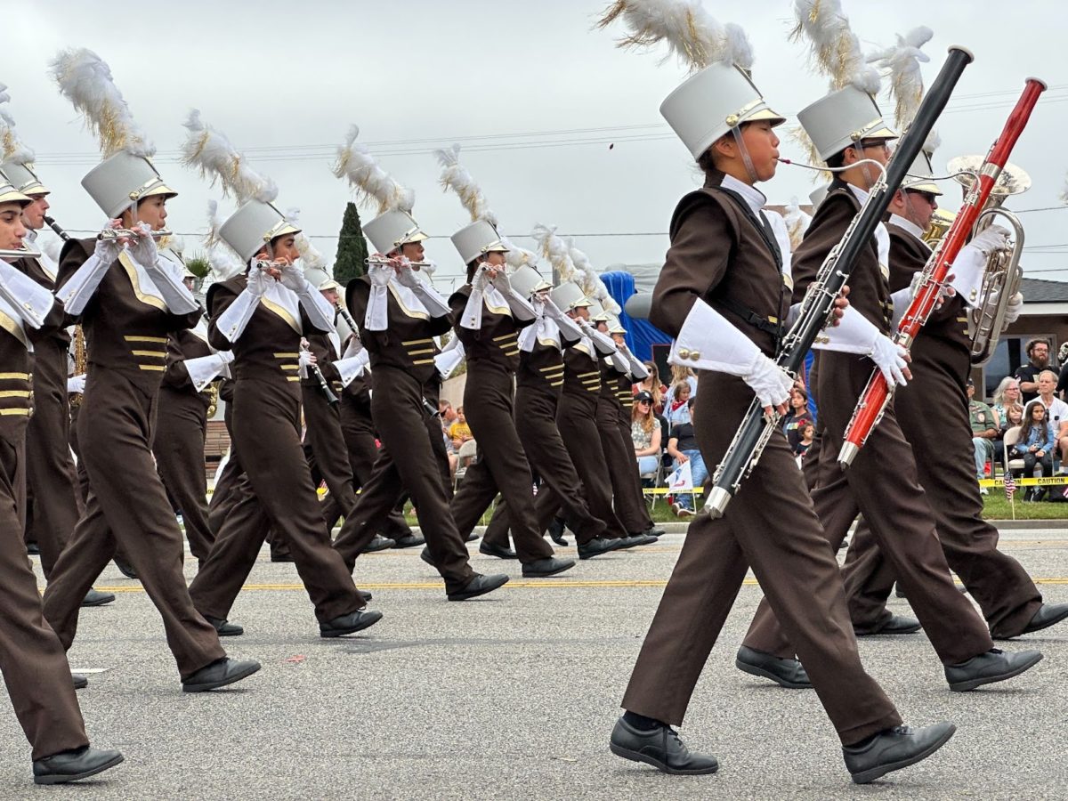 The+West+High+Marching+Band%2C+Color+Guard%2C+and+Drill+teams+all+performed+at+Torrance%E2%80%99s+annual+Armed+Forces+Day+Parade+on+May+20.+