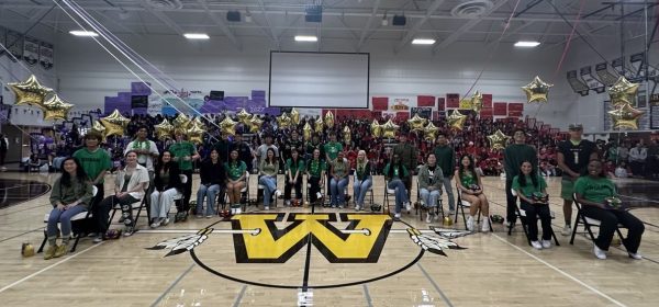 A picture of the Top 15 Homecoming Court (from left to right, top):  Bella Chow (12), Adxel Tapangan (12), Julia Huffstutter (12), Jacob Benavente (12), Morgan Tan (12), Jeremy Born (12), Alexis Lee (12), Noah Johnson (12), Angie Quiroz (12), Matthias Kim (12), Samantha Johnson (12), Eddie Rodriguez (12), Cammi Merendo (12), Reef Sharman (12), Shawn Kim (12), Julia Downing (12), Chase Witzansky (12), Grace MacInnis (12), Kenta Saito (12), Laila Dupart (12), Gabe White (12), Natalie Ou (12), Qinghan Jia (12), Mia Hiraiwa (12), Bruce McCallum (12), Hannah Takasaki (12), Justin Hernando (12), Zara Simon (12) and Eli Brandt (12). Nominees were each able to receive a balloon and gift in celebration of their nomination. 
