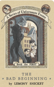 Don’t let the gloomy and muted colors on the book’s cover fool you – this isn’t your typical children’s story. The Bad Beginning is where the Baudelaire orphans’ remarkable journey begins, ultimately teaching them about resilience to withstand life’s unpredictability.