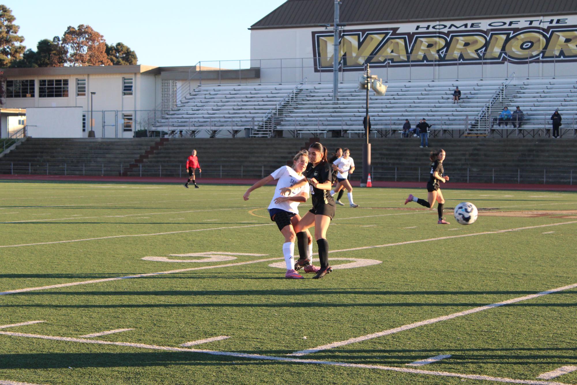 West Girls Varsity Soccer Against Newport Harbour High School