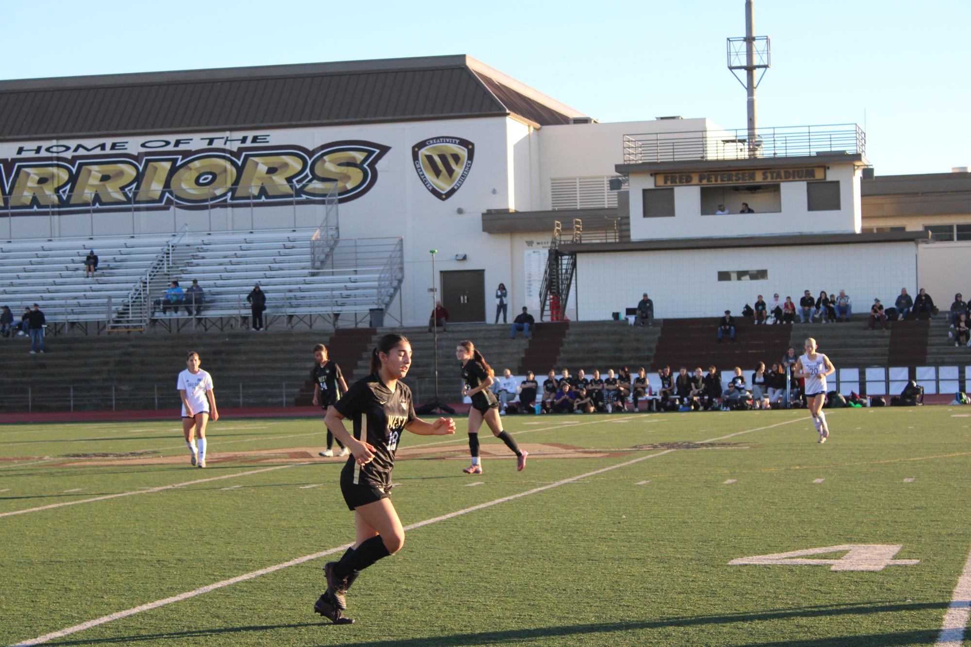 West Girls Varsity Soccer Against Newport Harbour High School