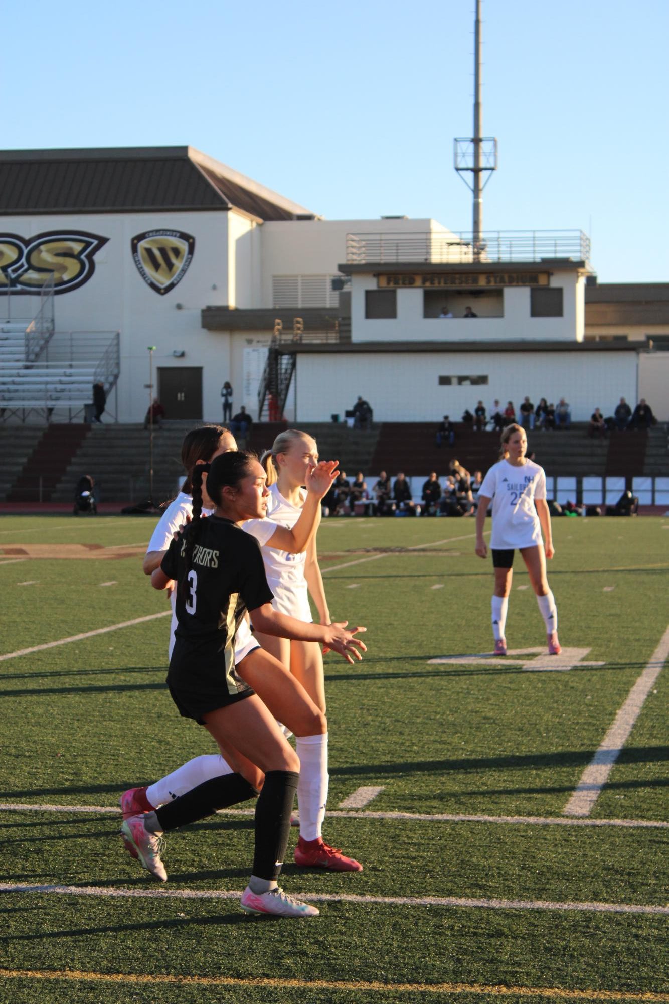 West Girls Varsity Soccer Against Newport Harbour High School