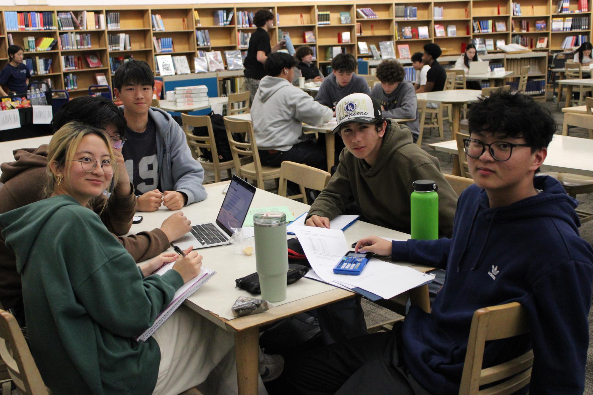 Study Sessions before Finals Week